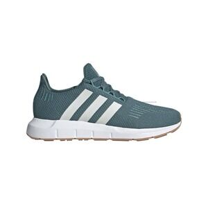 Adidas Swift Run 1.0 Teal/Off White Low‎ Top Lace-Up Sneakers JR6895 Women's 6